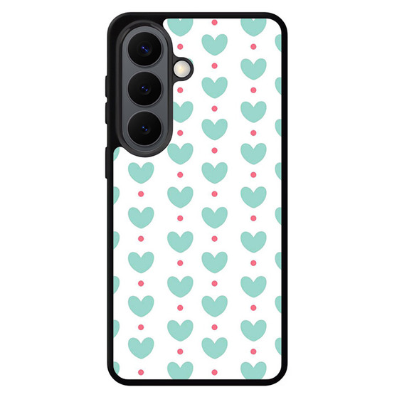 Heart in Light Blue Samsung Galaxy S26 Case