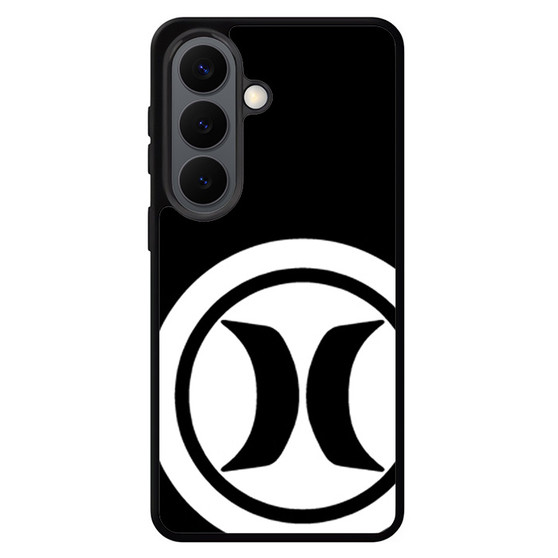 Hurley Black Logo Samsung Galaxy S26 Case