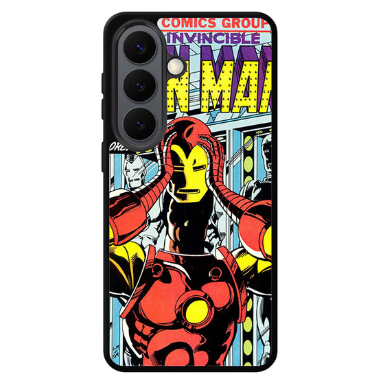 Iron Man Marvel Comic Cover Samsung Galaxy S26 Case