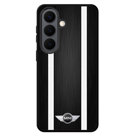 Mini Cooper Black Polished Samsung Galaxy S26 Case