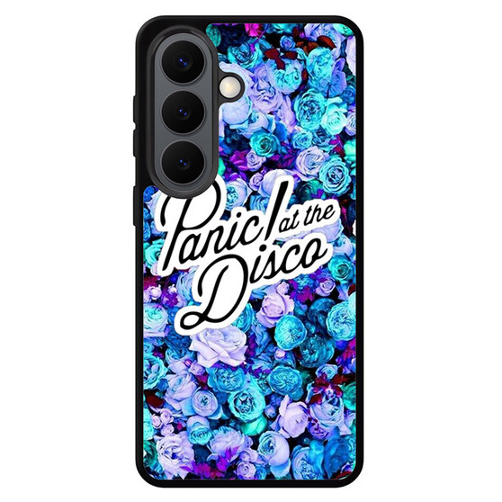 Panic at the Disco with Flower Background Samsung Galaxy S26 Case