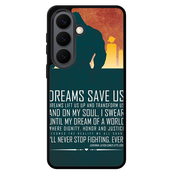 Superman Quote Samsung Galaxy S26 Case