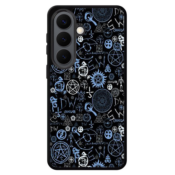 supernatural logo collage Samsung Galaxy S26 Case