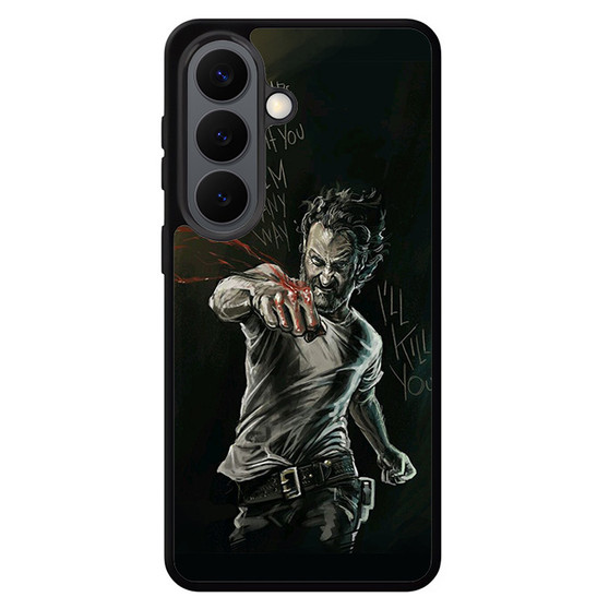 The Walking Dead Rick Quotes Samsung Galaxy S26 Case