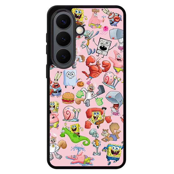 Spongebob Square Pants Collage Samsung Galaxy S26 Case