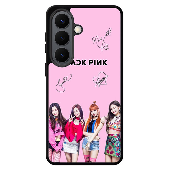 Black Pink Signature 1 Samsung Galaxy S26 Case