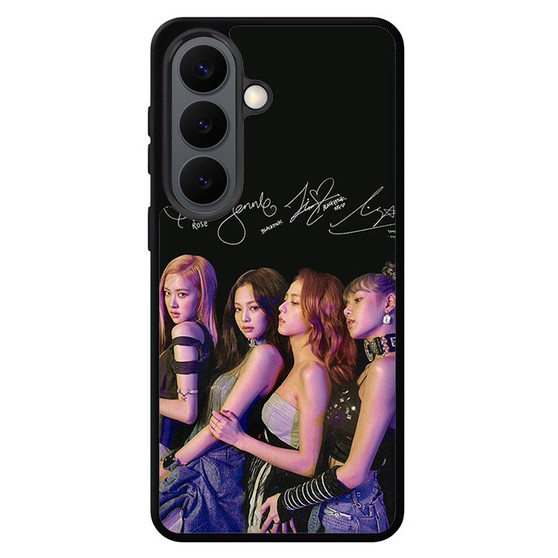 Black Pink Signature 3 Samsung Galaxy S26 Case