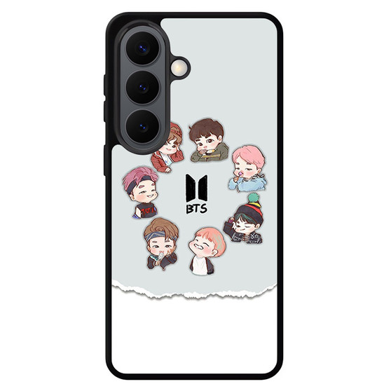 BTS Cartoon Cute Samsung Galaxy S26 Case