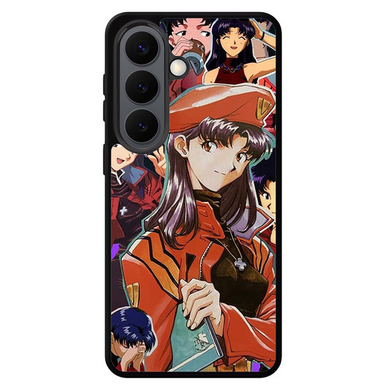 Evangelion Misato Katsuragi Collage Samsung Galaxy S26 Case