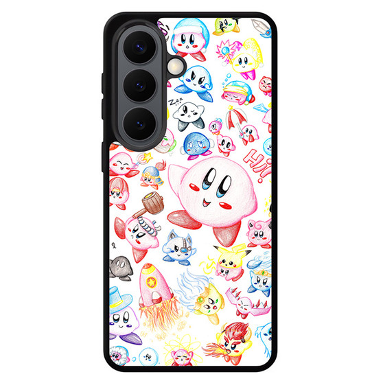 Kirby Paint Collage Samsung Galaxy S26 Case