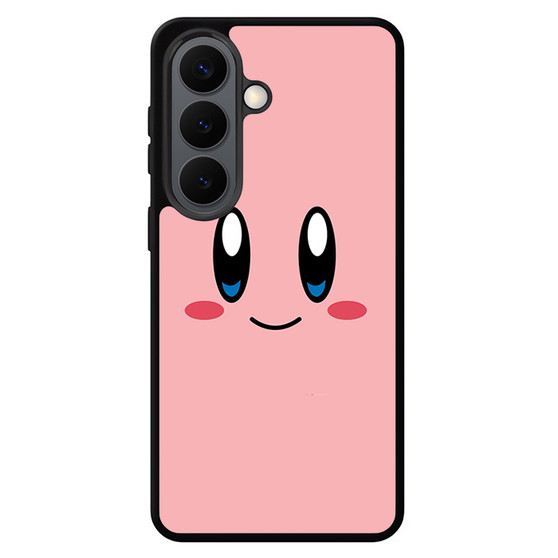 Kirby Pink Face Samsung Galaxy S26 Case