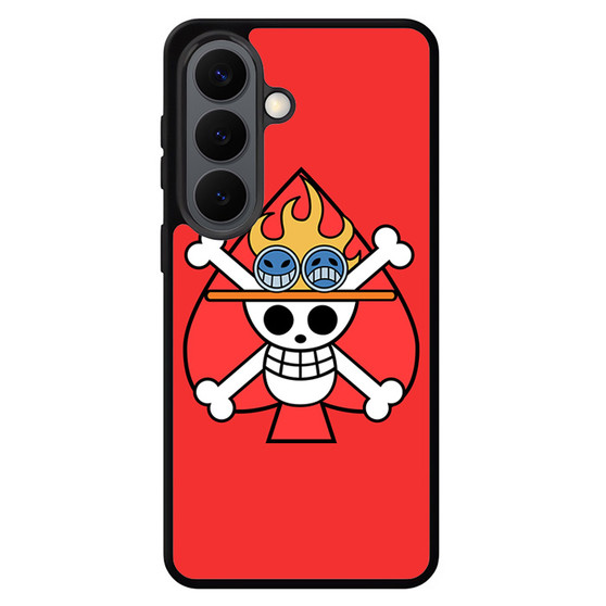 One Piece Ace Spade Samsung Galaxy S26 Case
