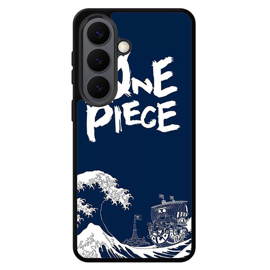 One Piece great wave off kanagawa Samsung Galaxy S26 Case