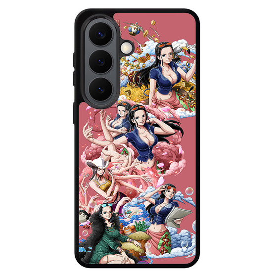 One Piece Nico Robin Collage Samsung Galaxy S26 Case