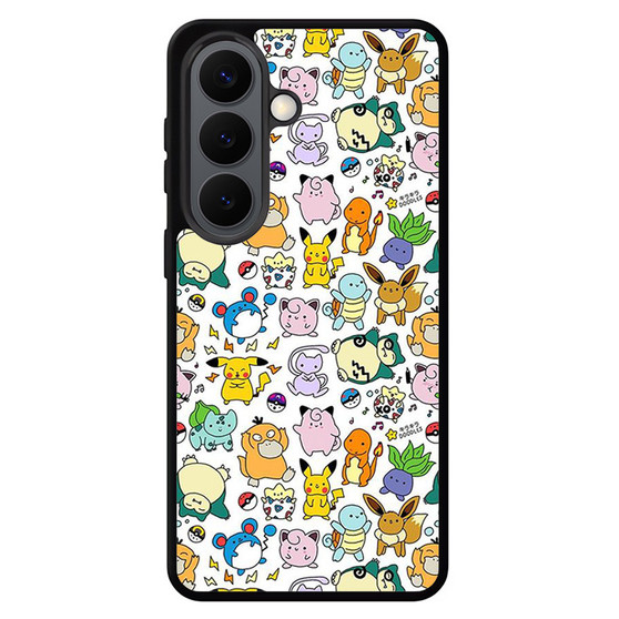 Pokemon Cute Collage Samsung Galaxy S26 Case