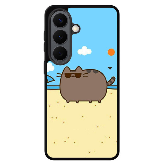 Pusheen Beach Samsung Galaxy S26 Case