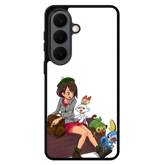 Pokemon Sword and Shield Scorbunny Grookey Sobble Samsung Galaxy S26 Case