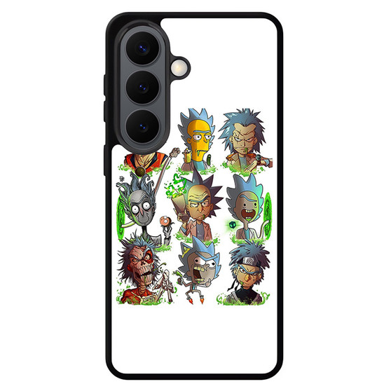 Rick and Morty Anime Style Samsung Galaxy S26 Case