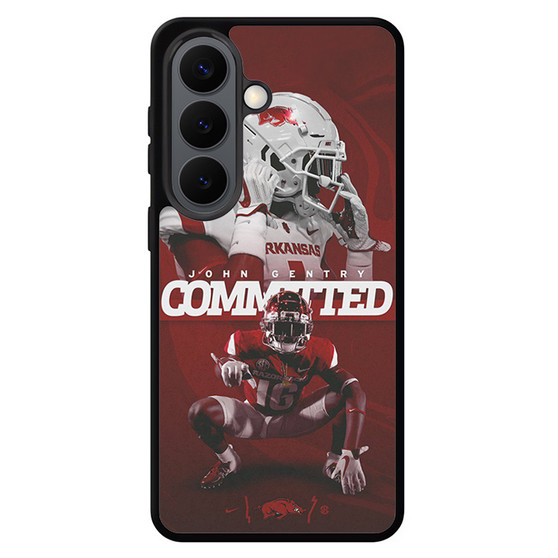 Arkansas razorbacks John Gentry Samsung Galaxy S26 Case
