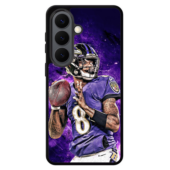 Baltimore Ravens Lamar Jackson Samsung Galaxy S26 Case