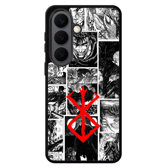 Berserk Manga Guts Face Samsung Galaxy S26 Case