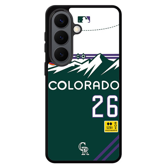 Colorado rockies jersey Samsung Galaxy S26 Case