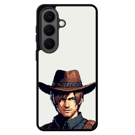 Resident Evil 4 Pixel Leon Samsung Galaxy S26 Case