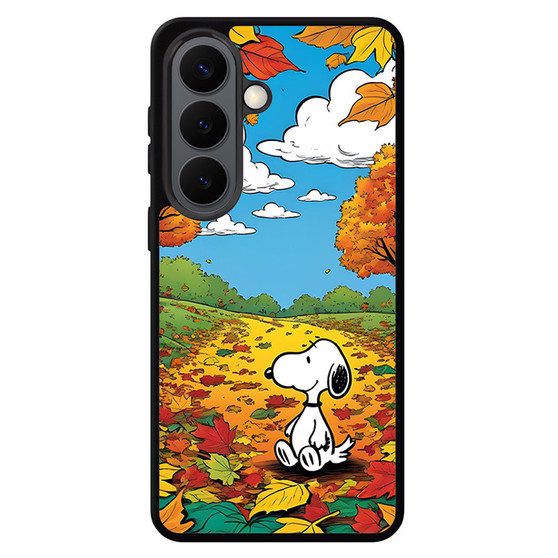 Snoopy Autumn Samsung Galaxy S26 Case