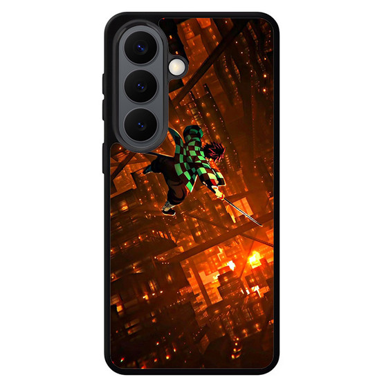 Tanjiro enter infinity castle demon slayer Samsung Galaxy S26 Case