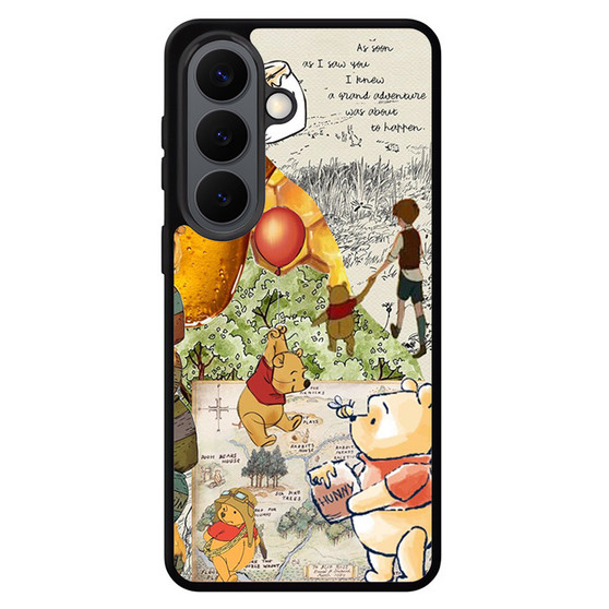 Winnie the pooh loves hunny Samsung Galaxy S26 Case