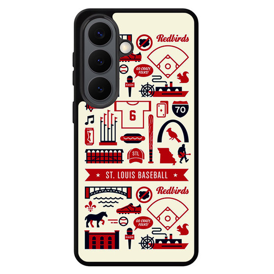 St Louis Baseball Starter Pack Samsung Galaxy S26 Case