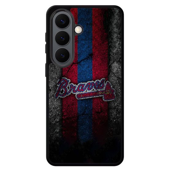 Atlanta Braves Asphalt Style Samsung Galaxy S26 Case