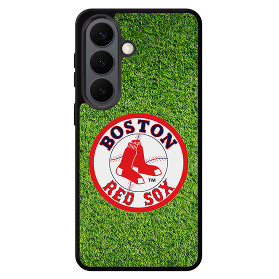 Boston Red Sox In Grass Samsung Galaxy S26 Case