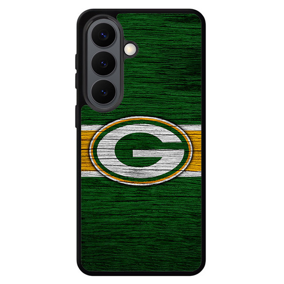 Green Bay Packer Wooden Style Samsung Galaxy S26 Case