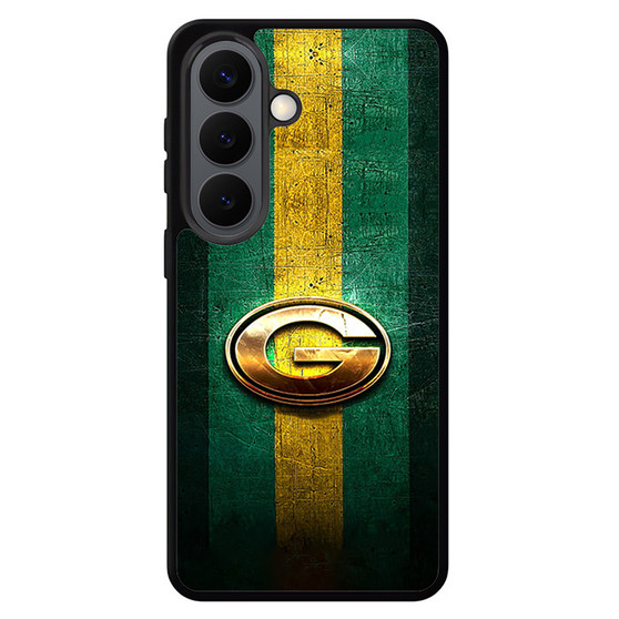 Green Bay Packers Golden Logo Nfl Samsung Galaxy S26 Case