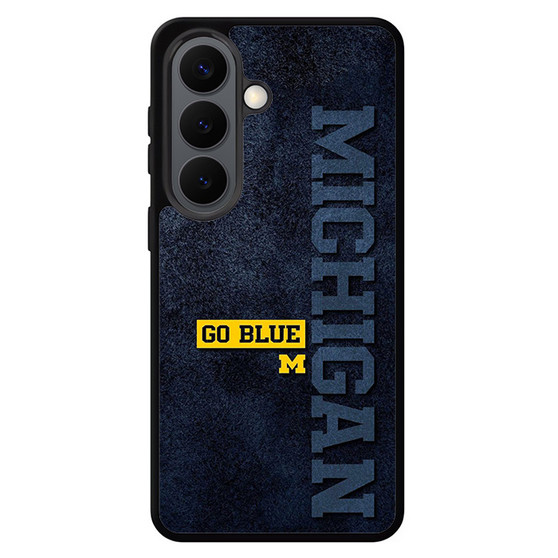 Michigan Wolverine Go Blue Samsung Galaxy S26 Case