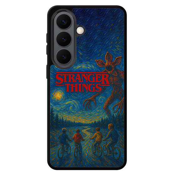 Stranger Things Starry Night in Hawkins Samsung Galaxy S26 Case