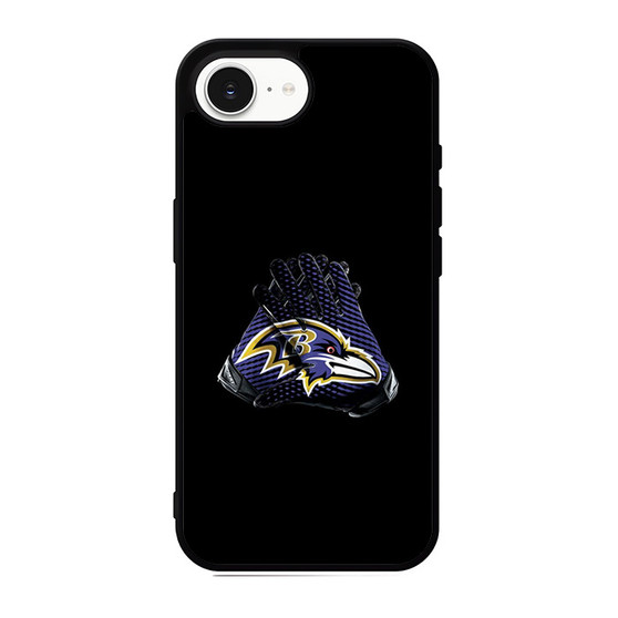 Baltimore Ravens gloves iPhone 17e Case