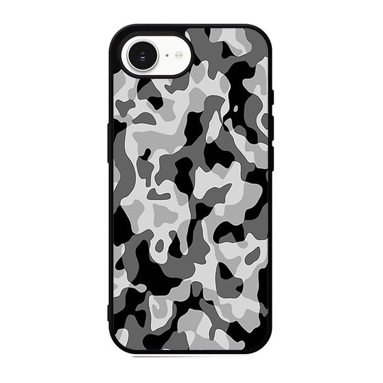 black camouflage iPhone 17e Case