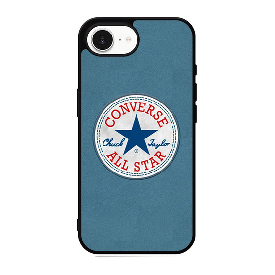 blue texture converse iPhone 17e Case