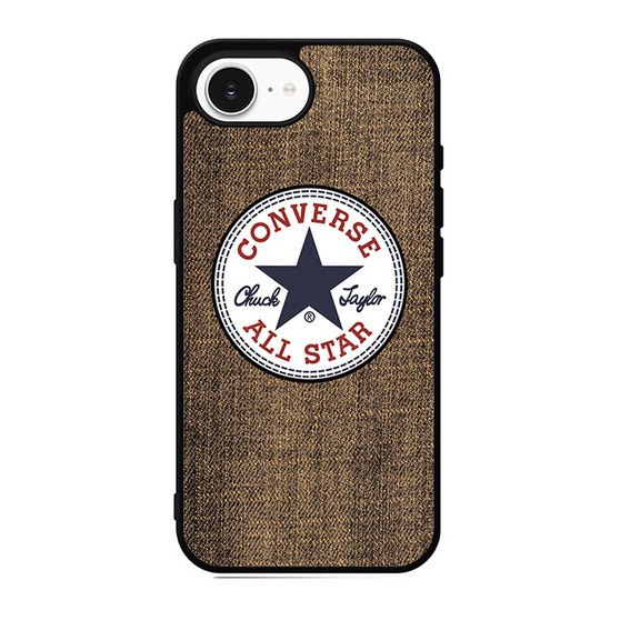 brown denim converse iPhone 17e Case