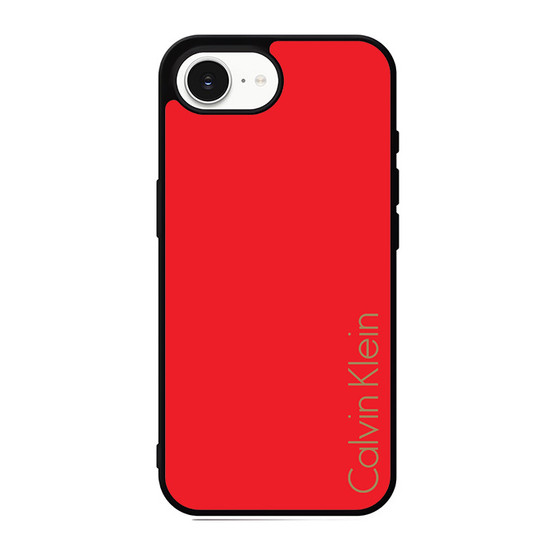 Calvin Klein Red Purpose iPhone 17e Case