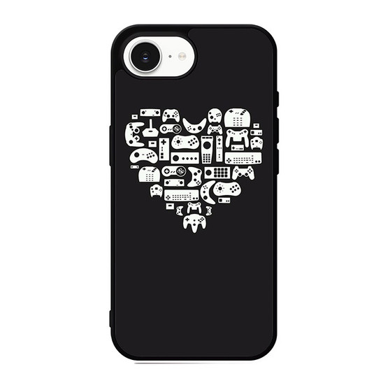 Gaming Stick in Hearth Pattern iPhone 17e Case