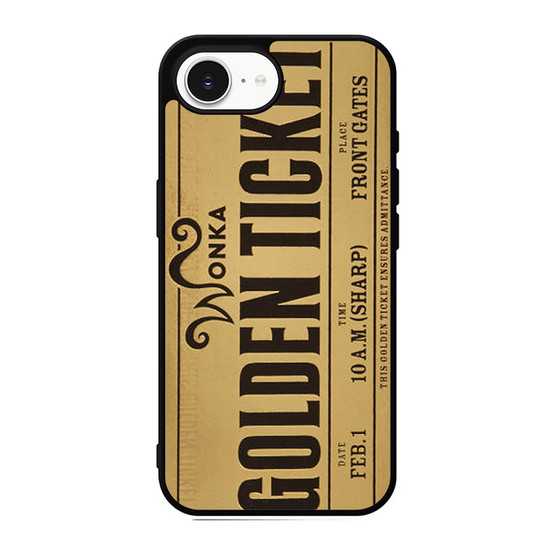 golden ticket willy wonka iPhone 17e Case