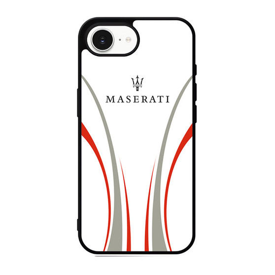 Maserati Silver Red iPhone 17e Case