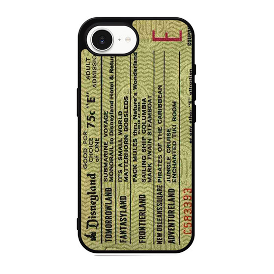 original disneyland ticket iPhone 17e Case
