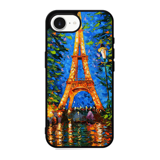 Paris Effel Tower in Abstract iPhone 17e Case