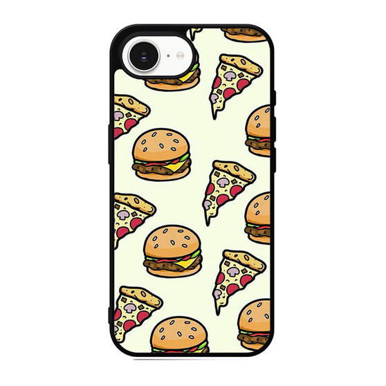 Pizza And Humbergers Collages iPhone 17e Case