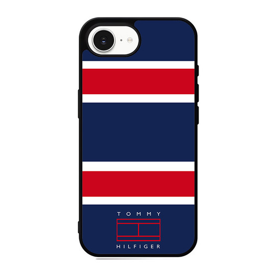 tommy hilfiger pattern iPhone 17e Case