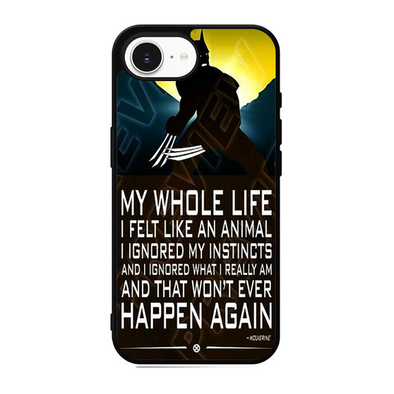 Wolverine Quotes iPhone 17e Case